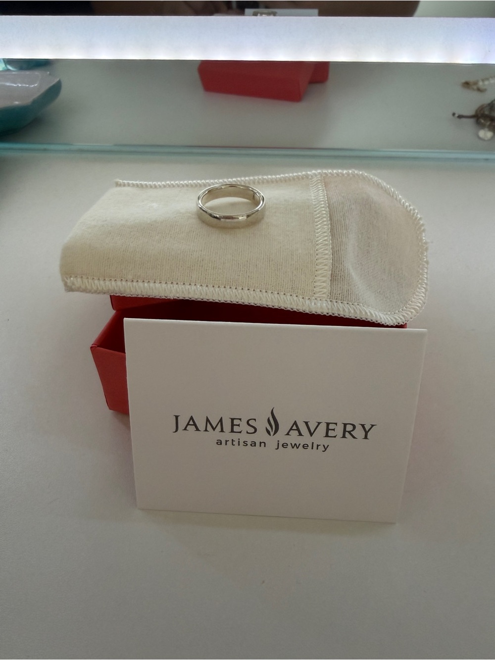 James Avery Sterling Silver Classic Band Ring - Silver